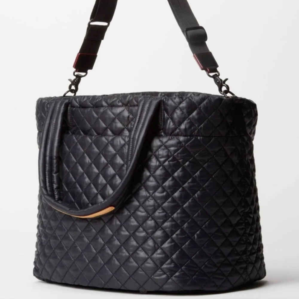 MZ Wallace Black Large Metro Tote Deluxe - with Luggage Opening - Picture 1 of 15
